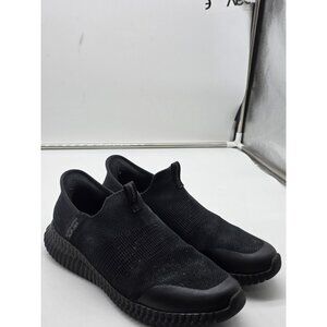 Skechers Slip-In Shoe Men 9 Black cessnock  rylind Sr Slip Resistant Work Casual